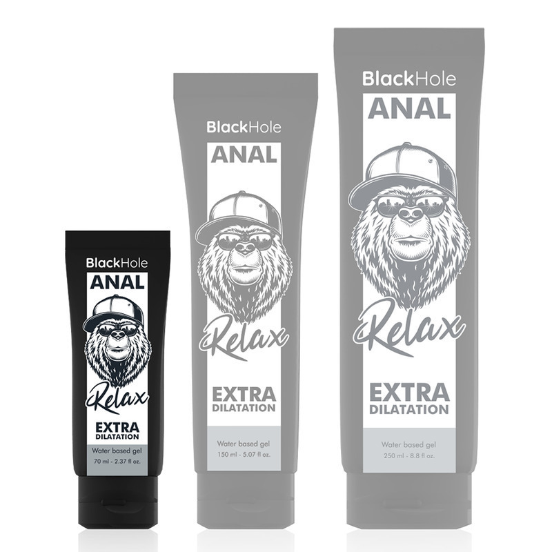 Black Hole Anal Relax Extra Dilatation Gel Water Based 70ml