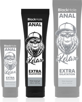 Black Hole Relax Extra Dilatation Anal Lubricant Gel 150ml