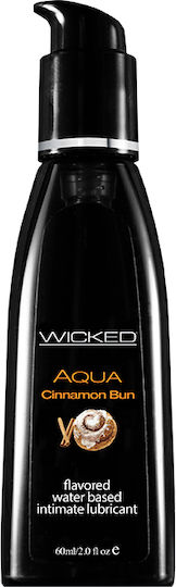 Wicked Aqua Flavored Λιπαντικό Cinnamon Bun 60ml