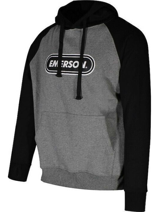 Sweatshirt mit Kapuze Dark Grey Melange