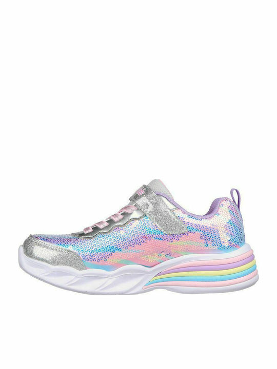 Παιδικά Sneakers με Σκρατς Ασημί
