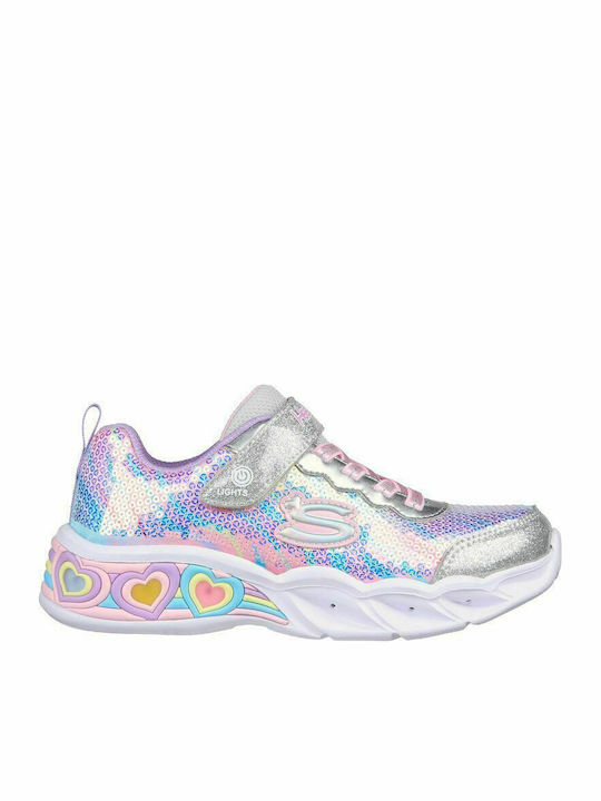 Παιδικά Sneakers με Σκρατς Ασημί