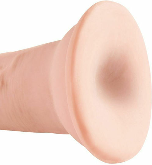 King Cock Triple Density Ρεαλιστικό Dildo με Βεντούζα Light 15cm
