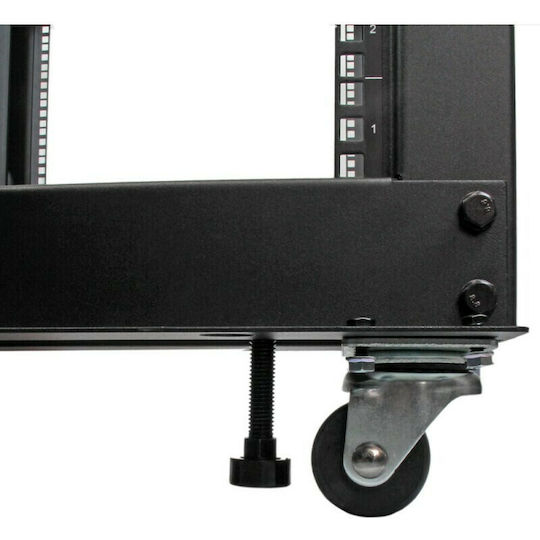StarTech Επιτοίχια Καμπίνα Rack 8U 60x111.9x46cm Μαύρο 4POSTRACK8U