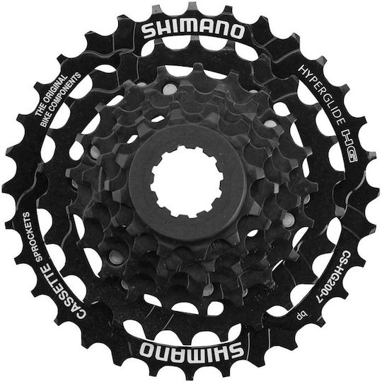 Shimano CS-HG200-7 MTB Bike Cassette 7 Speeds with Sprocket 12-32