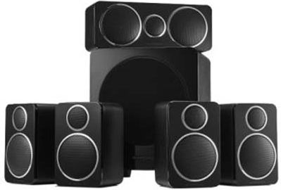 Wharfedale Set de difuzoare Home Cinema 5.1 DX-2 HCP 70W Negru