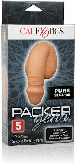 Calexotics Packer Gear Реалистично дилдо с тестиси Tan 13см