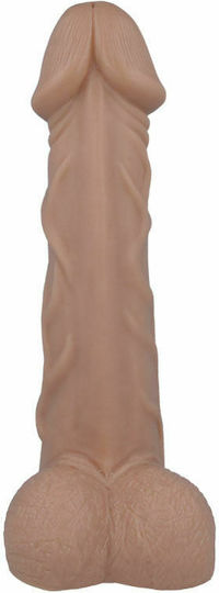 Intense Mr Intense Realistic Cock 26 Ρεαλιστικό Dildo με Όρχεις και Βεντούζα Flesh 22cm