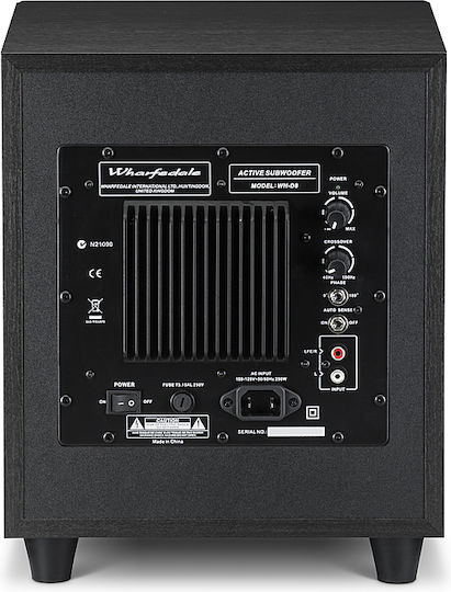 Wharfedale WH-D8 S019.31728 Autoîntăritor Subwoofer cu Difuzor 8" 70W Negru