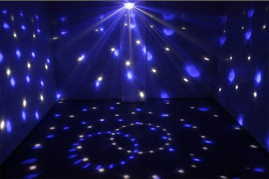 GloboStar Διακοσμητικό Φωτιστικό LED RGB Party Light 11x8.6x13εκ.