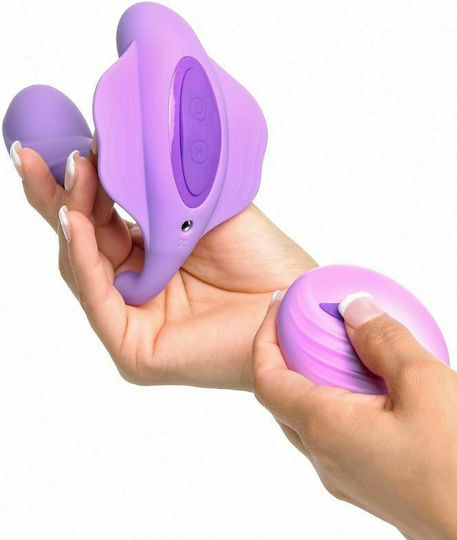 Pipedream Fantasy For Her - G-Spot Stimulate-Her Mini Δονητής G-Spot με Απομακρυσμένο Έλεγχο 11.5cm Μωβ