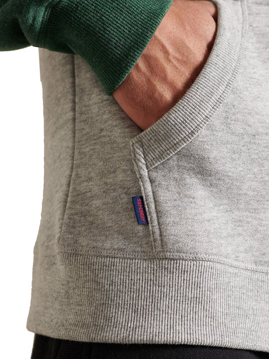 Sweatshirt with Hood Gray