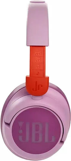 JBL JR460NC Fără fir / Cu fir Pentru copii Over Ear Căști cu 20 ore de Funcționare și Încărcare Rapidă Roz