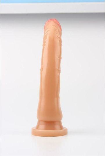 Chisa Novelties Keep Love Deep Exploration Dildo Реалистично дилдо Със смукателна чашка Телесен 23см