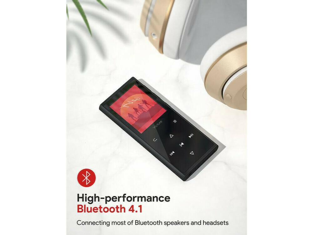 Victure M5X MP3 Player (16GB) με Οθόνη TFT 1.8" Μαύρο Skroutz.gr