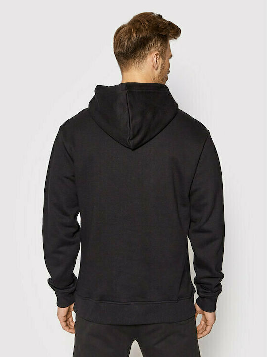 CAT Men's Sweatshirt with Hood and Pockets Black