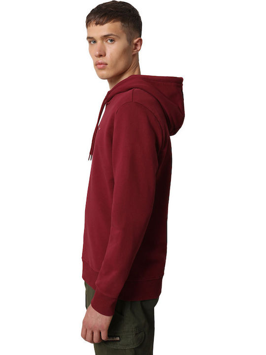 Balis Sweatshirt with Hood Burgundy