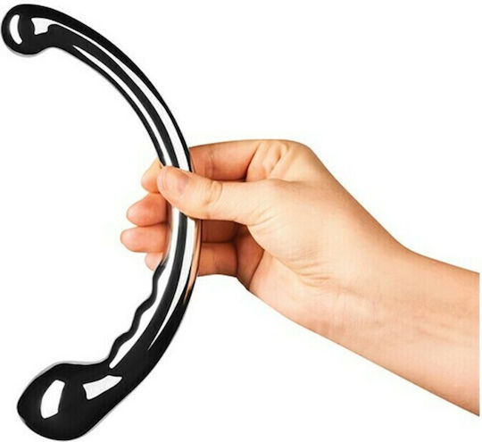 Le Wand Stainless Steel Hoop Curved Dildo Dildo Silber 26.1cm