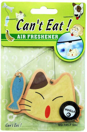 Autoline Car Air Freshener Tab Pendand Can't Eat Rose 5ml