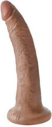 King Cock Ρεαλιστικό Dildo με Βεντούζα Tan 18cm