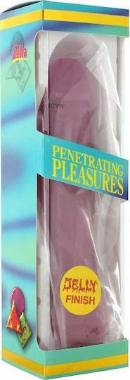 Seven Creations Jelly Ρεαλιστικό Dildo Μωβ 20cm