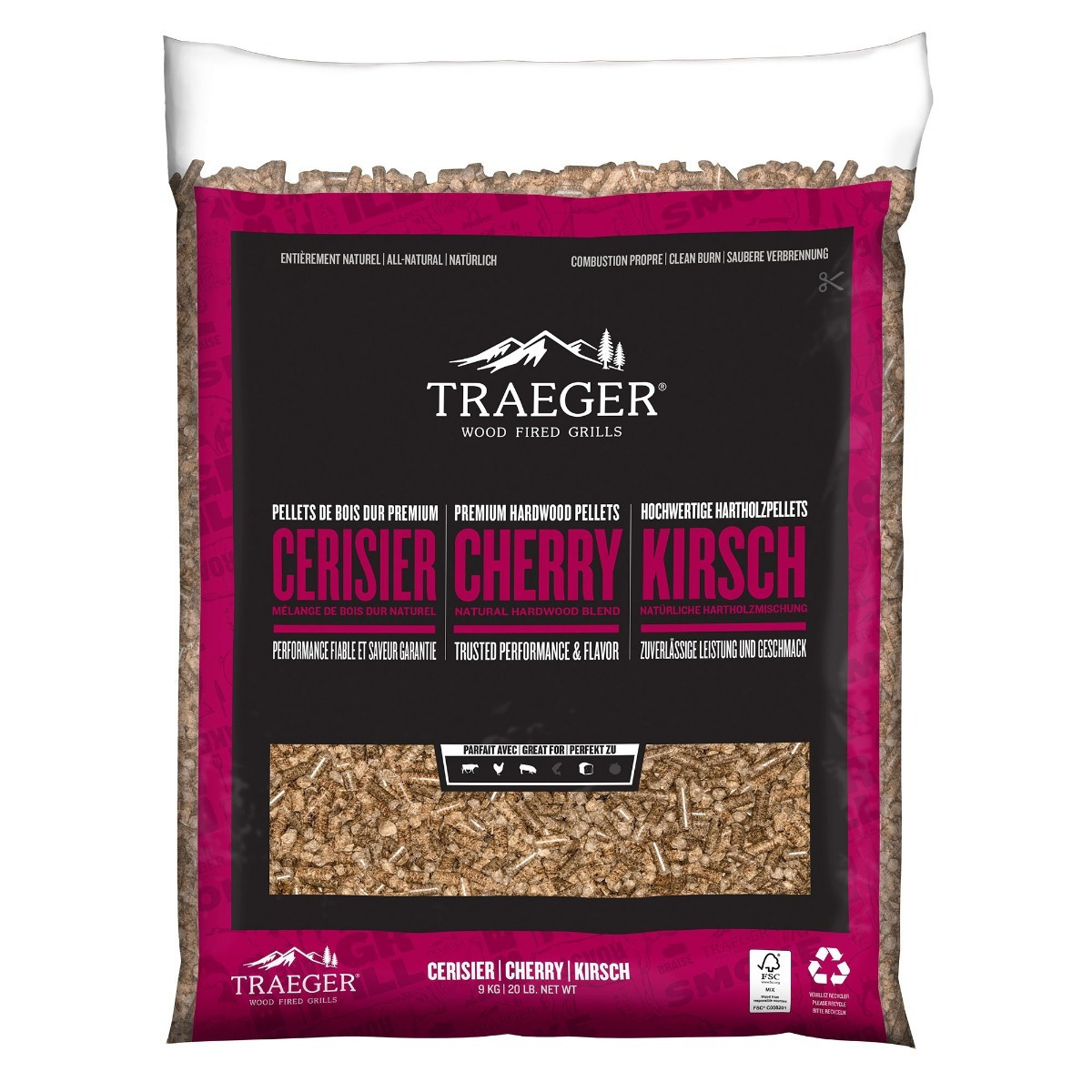 Traeger Pellet Cherry PEL347 9kg Skroutz.gr