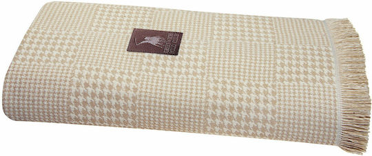 Greenwich Polo Club 2785 Ριχτάρι Τριθέσιου Καναπέ 180x300εκ. Εκρού / Μπεζ