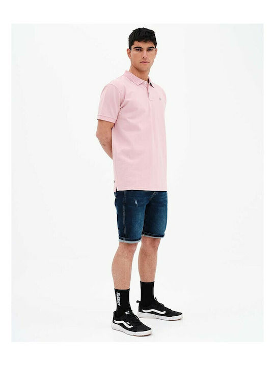 Polo T-shirt Dusty Rose