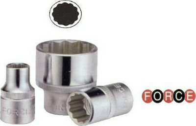 Force Socket Phillips with Square Drive 1/2" Diameter 9/16"