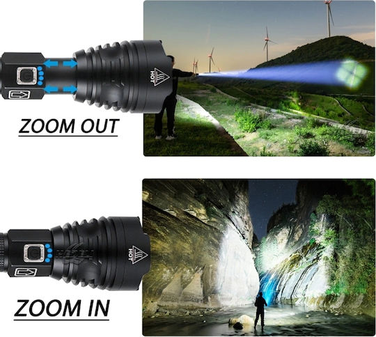 X-Balog Επαναφορτιζόμενος Φακός LED BL601-P90