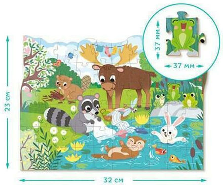 Παιδικό Puzzle Sunny Days για 4+ Ετών 60pcs Dodo