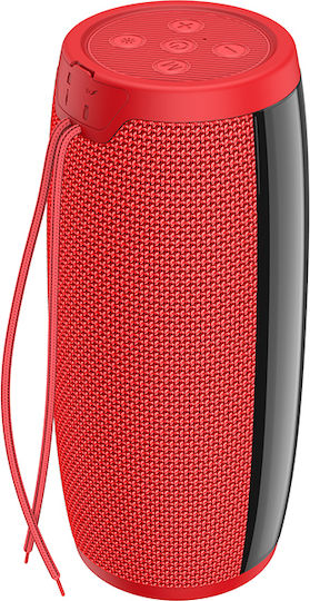 Borofone BR20 Bluetooth Speaker 10W with Radio and Battery Life up to 4 hours Red