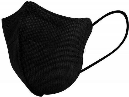 Respilon RespiPro Carbon Disposable Protective Mask FFP2 Medium Black 3pcs