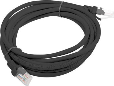 Lanberg U/UTP Cat.6 Ethernet Network Cable 3m Black 1pcs