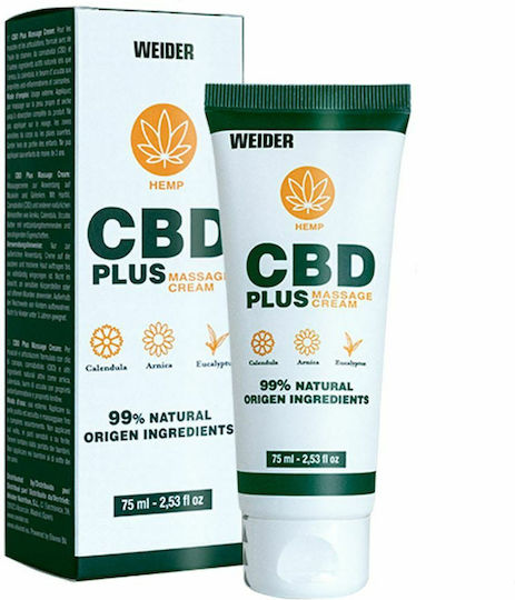 Weider CBD Plus Massage Cream 75ml
