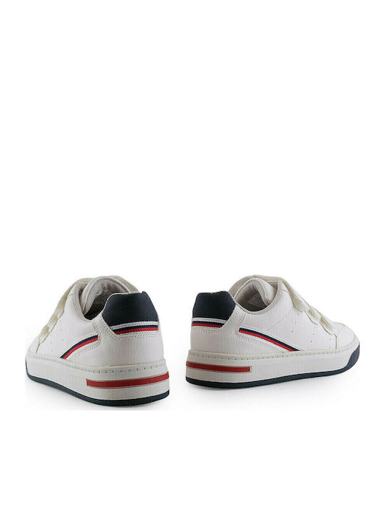 Παιδικά Sneakers με Σκρατς Λευκά