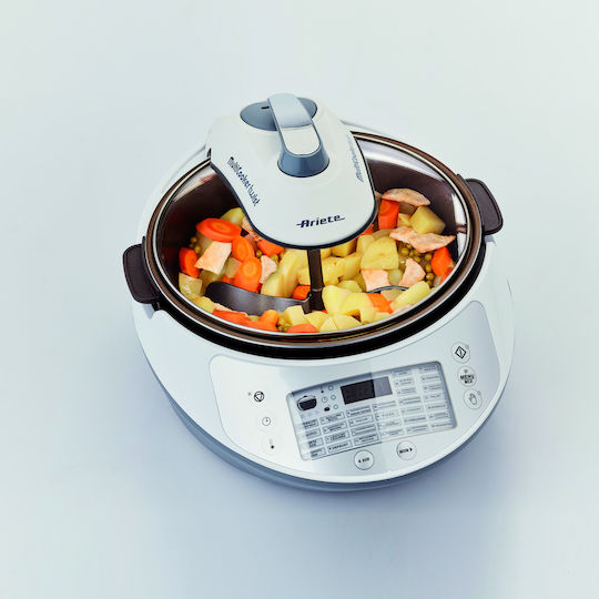 Ariete Twist Πολυμάγειρας 1900W με Χωρητικότητα 5lt Ασημί