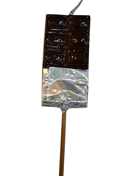 Easter Candle Flat Scented and Handmade Black