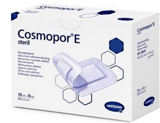 Hartmann Cosmopor E Αυτοκόλλητες Γάζες 10x8cm 10τμχ