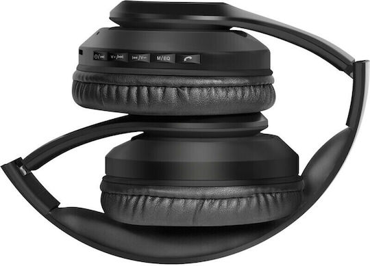 Defender FREEMOTION B552 Ασύρματα Bluetooth Over Ear Ακουστικά με Ραδιόφωνο με 4 ώρες Λειτουργίας Μαύρα
