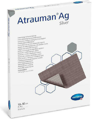 Hartmann Sterilizate Plasturi Autoadezivi Atrauman Ag 5x5cm 10buc