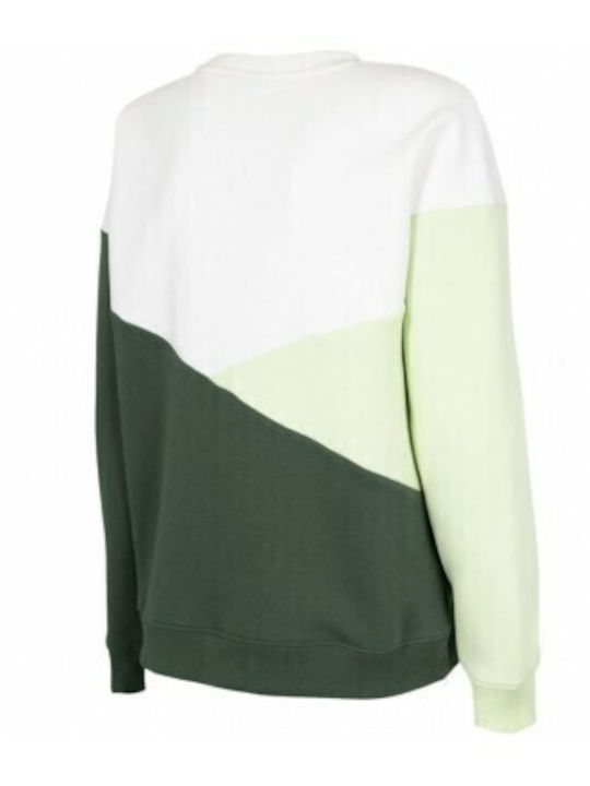 Women's Sweatshirt White/Green