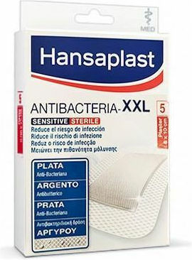 Hansaplast Sterilizate Plasturi Autoadezivi Sensitive XXL 10x8cm 5buc