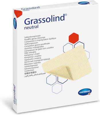 Hartmann Grassolind Neutral Sterilized Plasters 5x5cm 10pcs