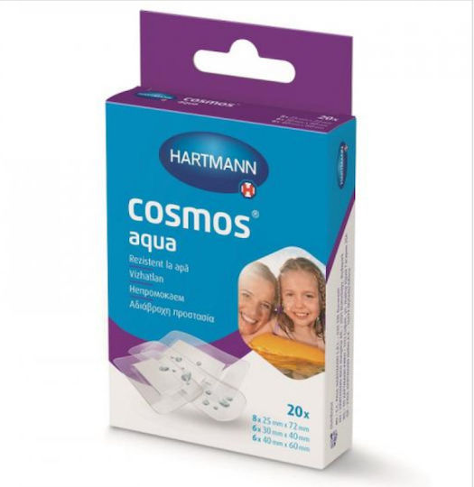 Hartmann Cosmos Aqua Αυτοκόλλητα Επιθέματα σε 3 Μεγέθη 20τμχ