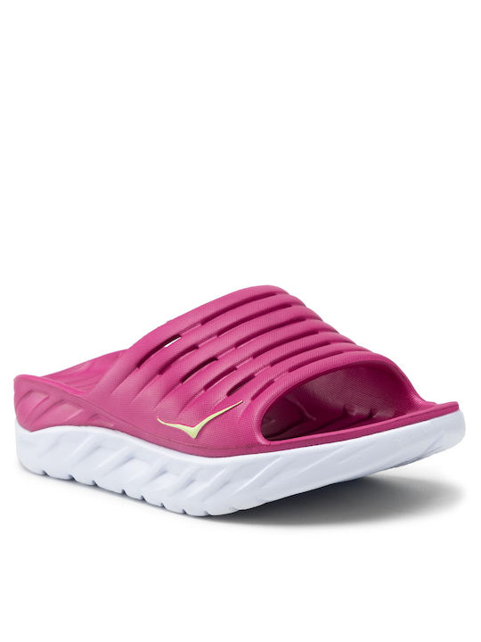 Hoka Ora Recovery Women's Platform Slides Purple 1099674-FFTB