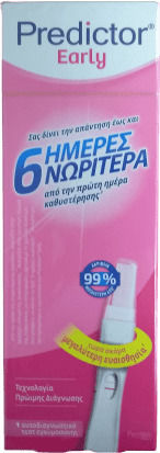 Predictor Early 1pcs Pregnancy Test 6 Day Earlier