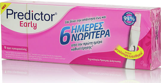 Predictor Early 1pcs Pregnancy Test 6 Day Earlier