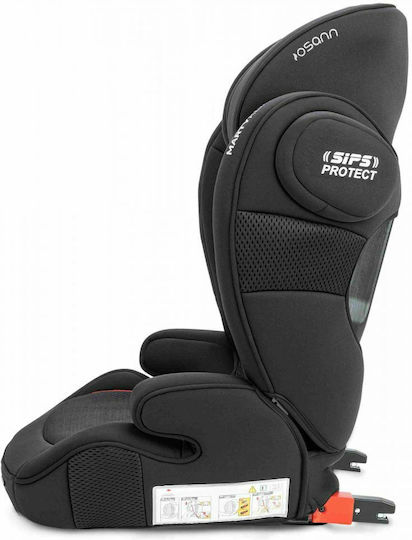 Osann Marty Klimax Καθισματάκι Αυτοκινήτου με Isofix All Black 21 15-36 kg