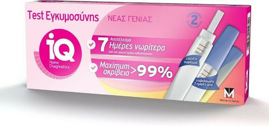 Abbott IQ Home Τεστ Εγκυμοσύνης Πρόωρης Ανίχνευσης 1τμχ